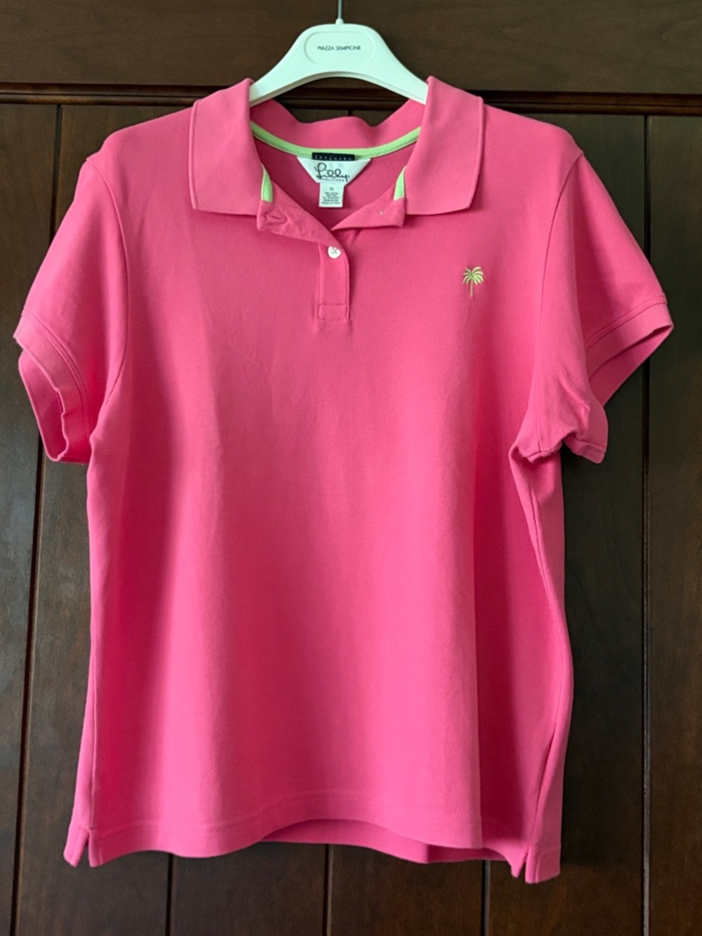 Lily Pulitzer Pima Cotton Polo Shirt - Size XL